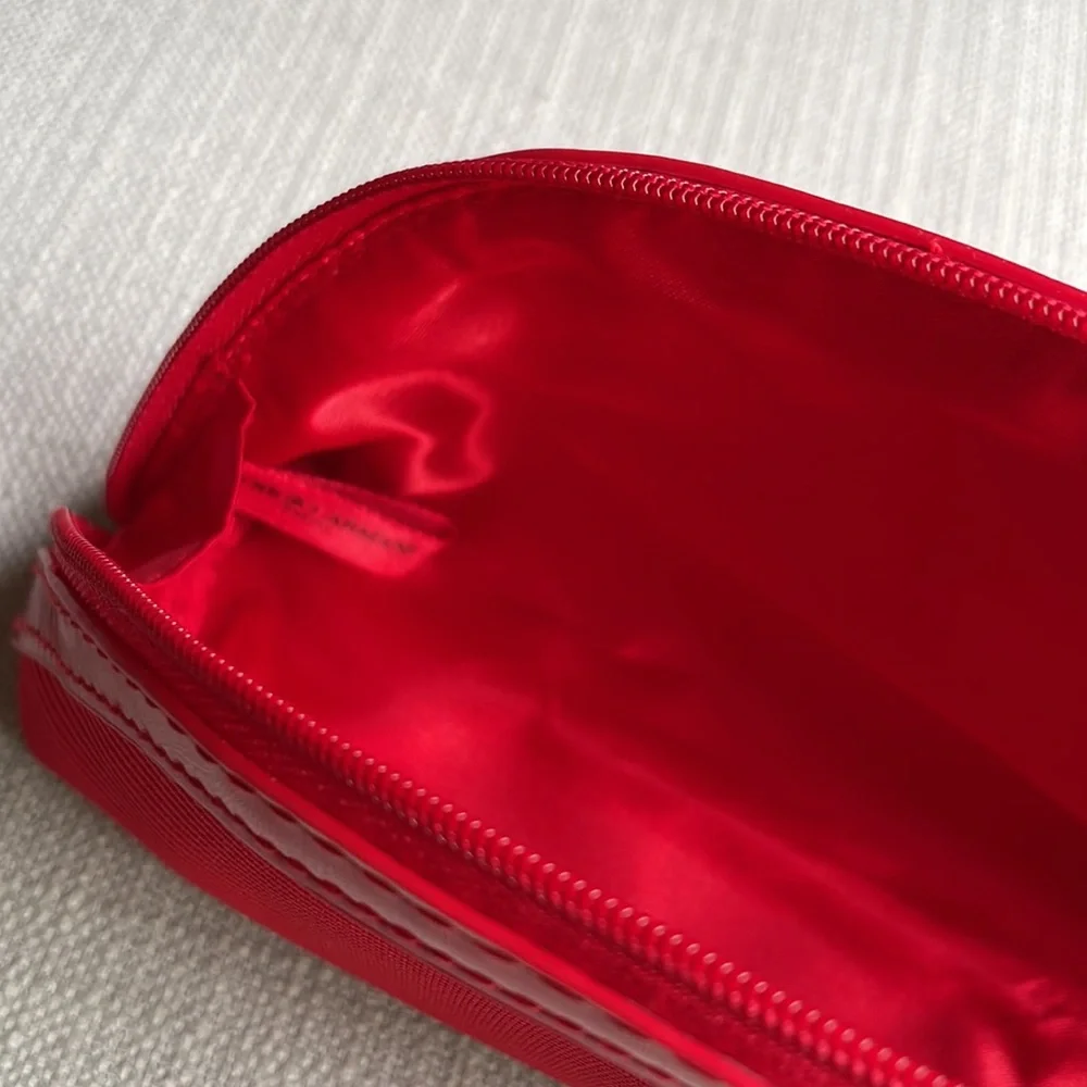 Giorgio Armani red wristlet beauty makeup bundle